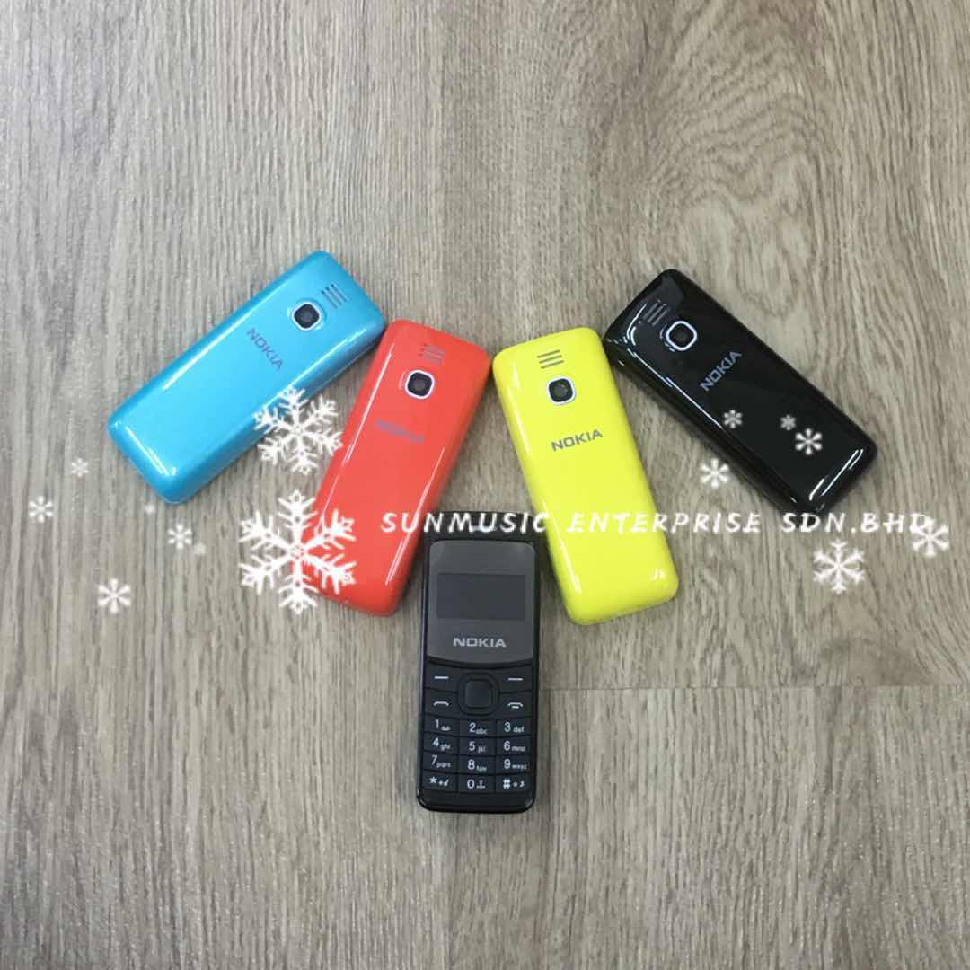 (Orange)NOKIA 8110 Super mini Body Wireless Bluetooth Dialer Phone(Ready Stock)